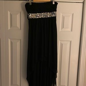 City Triangles Black One shoulder dress